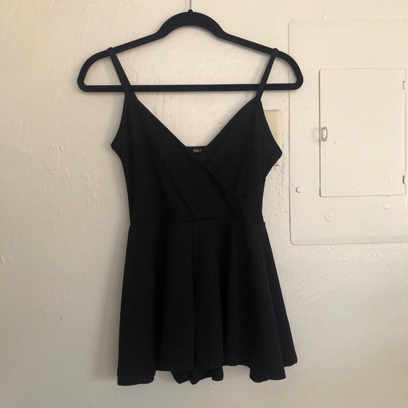 Boohoo Petite Black Cami Romper - Picture 2 of 5